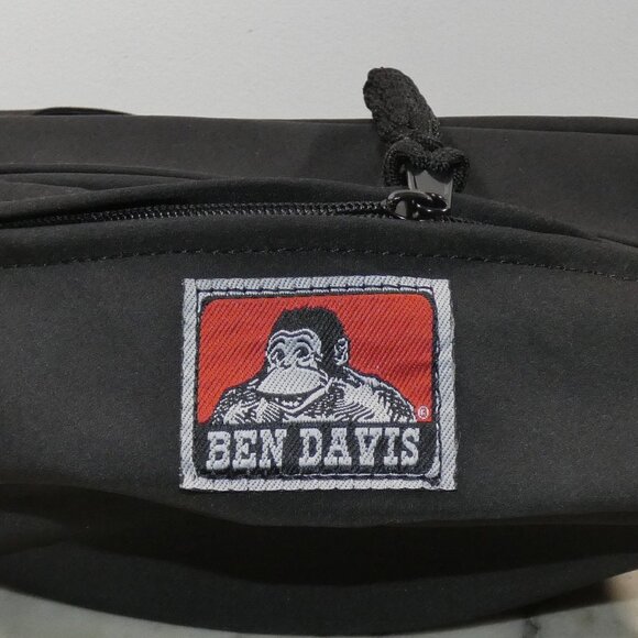 Ben Davis Waist Cross Body Bag/ Fanny Pack Black - Picture 4 of 7